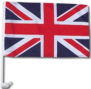 Union Jack Car Flags